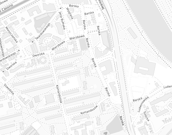 Mapa z adresem organizacji