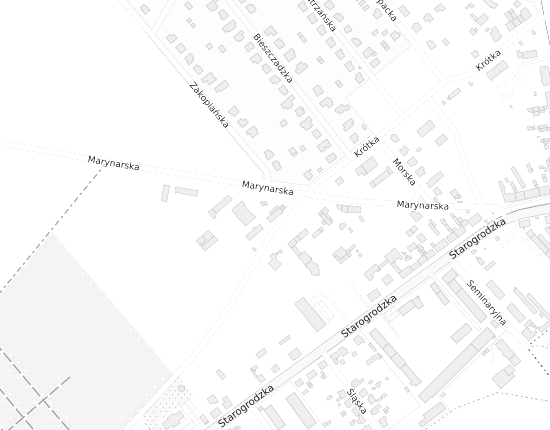 Mapa z adresem organizacji