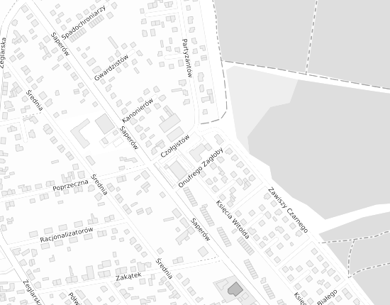 Mapa z adresem organizacji