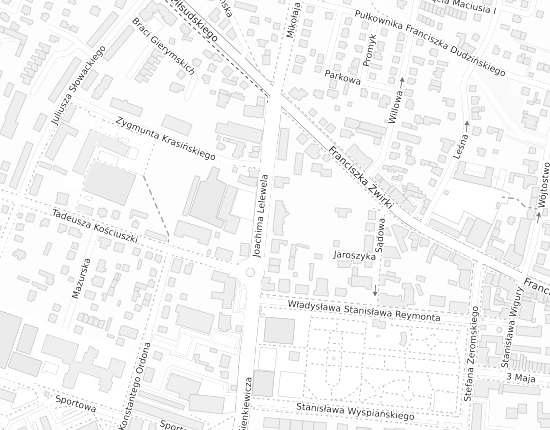Mapa z adresem organizacji