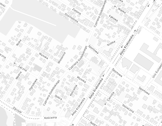 Mapa z adresem organizacji