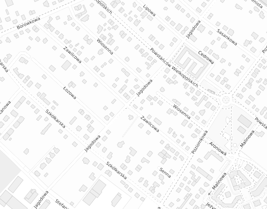 Mapa z adresem organizacji