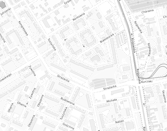 Mapa z adresem organizacji