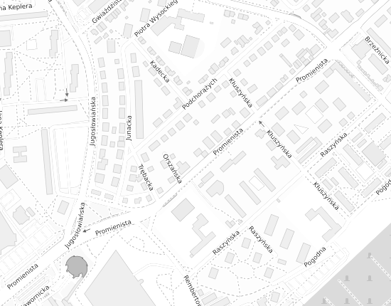 Mapa z adresem organizacji