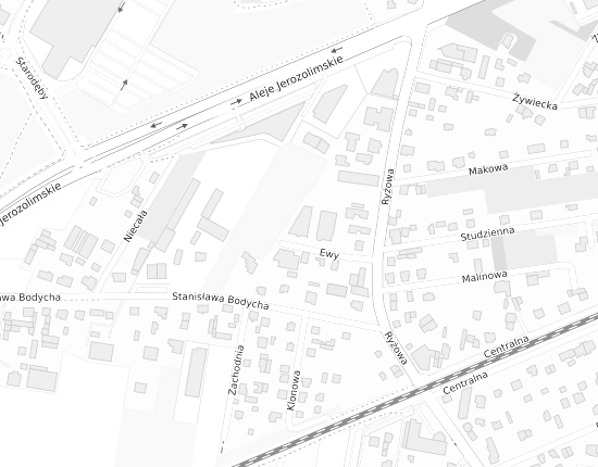 Mapa z adresem organizacji