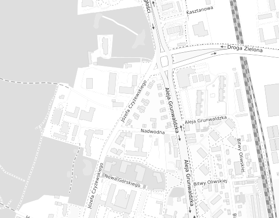 Mapa z adresem organizacji