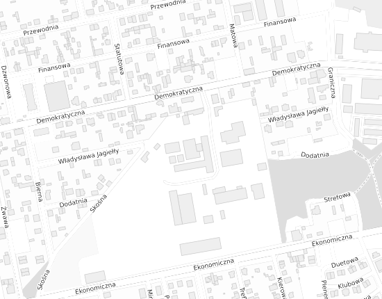 Mapa z adresem organizacji