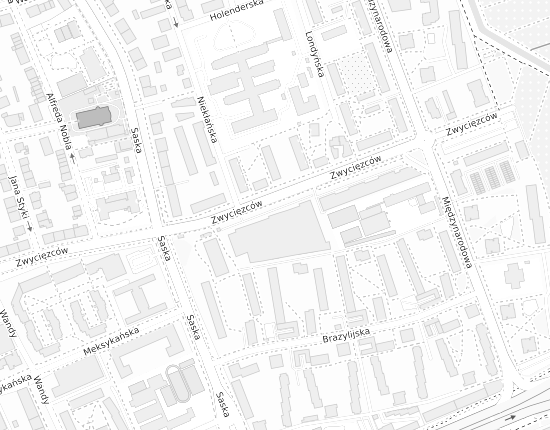 Mapa z adresem organizacji