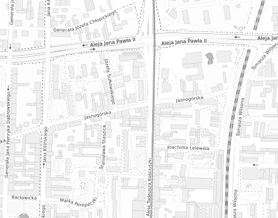 Mapa z adresem organizacji
