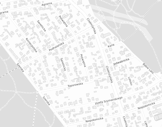Mapa z adresem organizacji