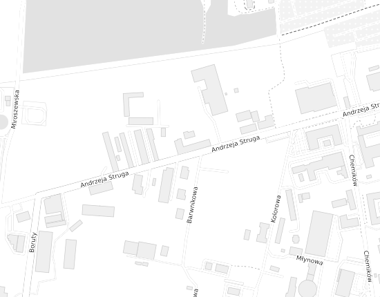 Mapa z adresem organizacji