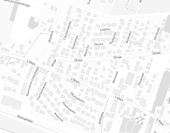 Mapa z adresem organizacji