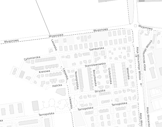 Mapa z adresem organizacji