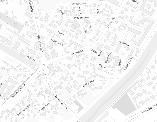 Mapa z adresem organizacji