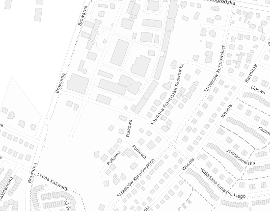 Mapa z adresem organizacji