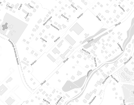 Mapa z adresem organizacji
