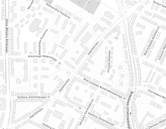 Mapa z adresem organizacji