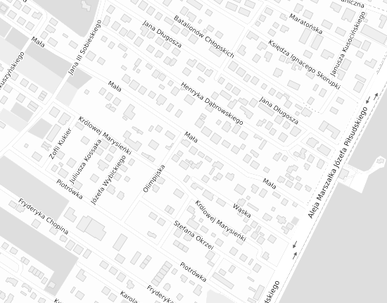 Mapa z adresem organizacji