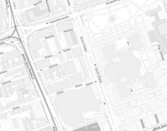 Mapa z adresem organizacji