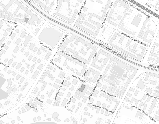 Mapa z adresem organizacji
