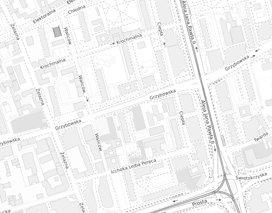 Mapa z adresem organizacji