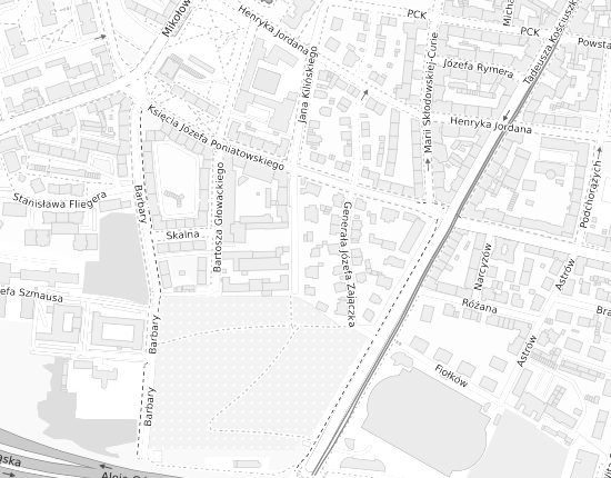 Mapa z adresem organizacji