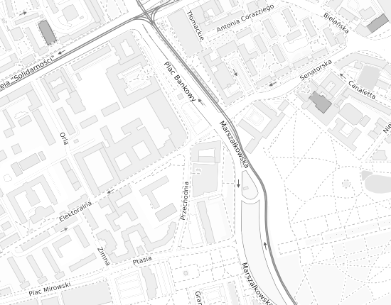 Mapa z adresem organizacji