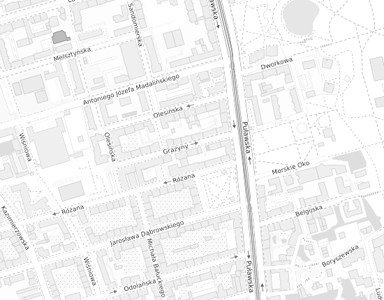 Mapa z adresem organizacji