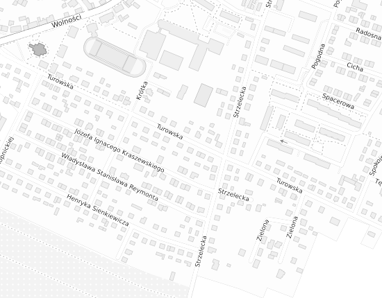 Mapa z adresem organizacji