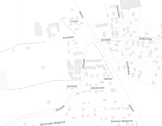 Mapa z adresem organizacji
