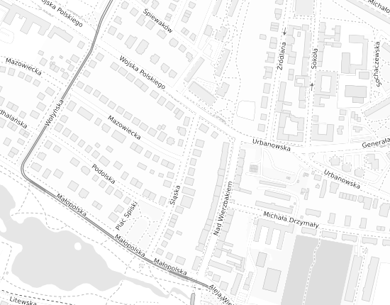 Mapa z adresem organizacji