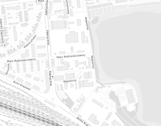 Mapa z adresem organizacji