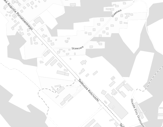Mapa z adresem organizacji