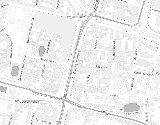 Mapa z adresem organizacji