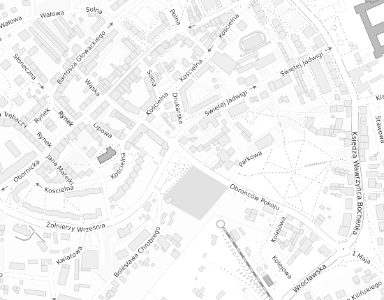 Mapa z adresem organizacji