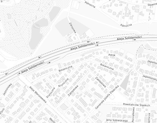 Mapa z adresem organizacji