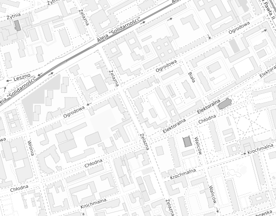 Mapa z adresem organizacji
