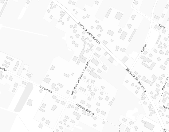 Mapa z adresem organizacji
