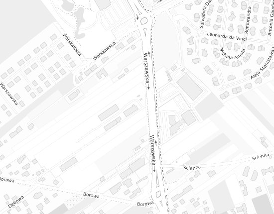 Mapa z adresem organizacji