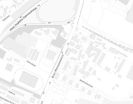 Mapa z adresem organizacji