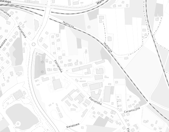 Mapa z adresem organizacji