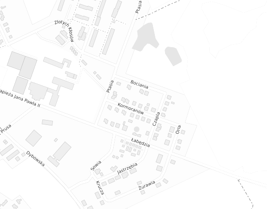 Mapa z adresem organizacji