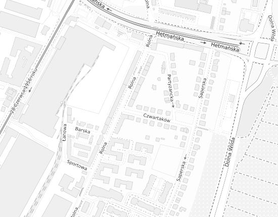 Mapa z adresem organizacji