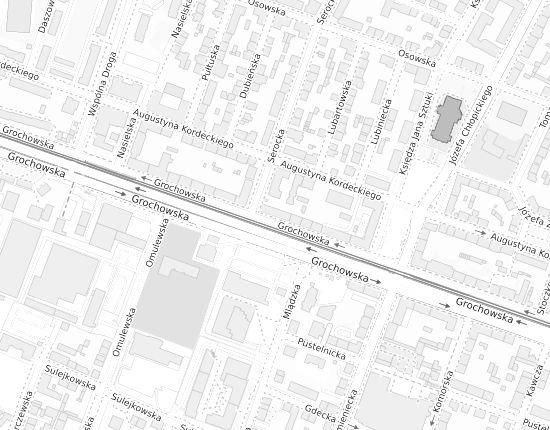Mapa z adresem organizacji