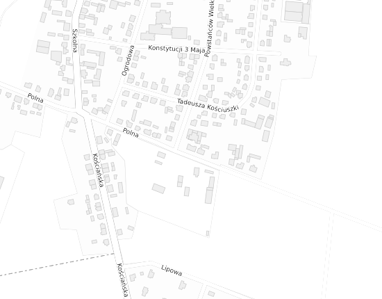 Mapa z adresem organizacji