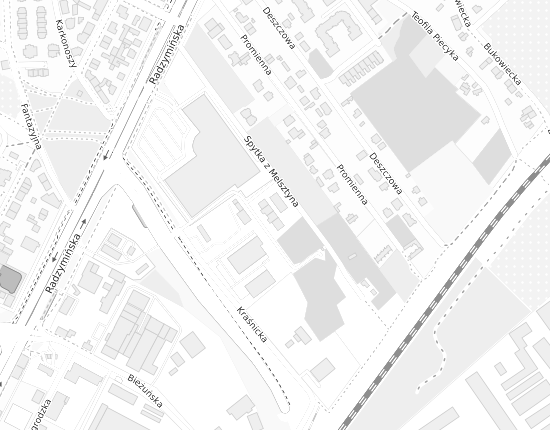 Mapa z adresem organizacji