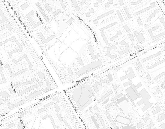 Mapa z adresem organizacji