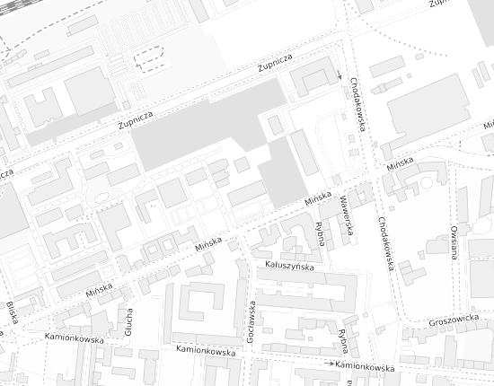 Mapa z adresem organizacji
