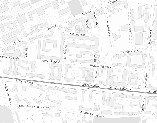 Mapa z adresem organizacji
