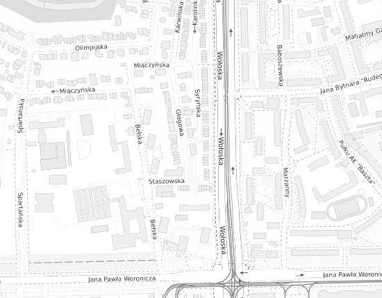 Mapa z adresem organizacji